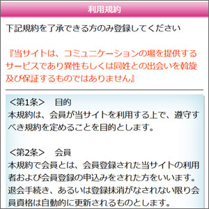 アップルメールの利用規約