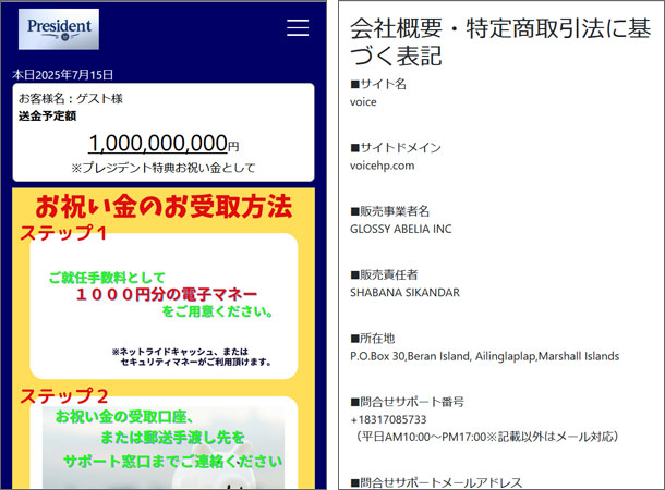安藤知佳子の三代目プレジデント就任で10億円は嘘!voice