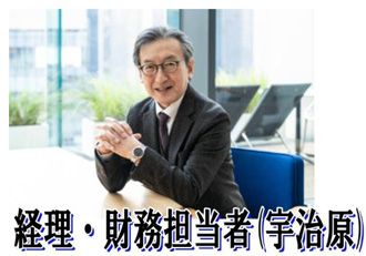 宇治原（経理財務担当者）