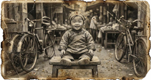 李・麗華の子供時代の写真