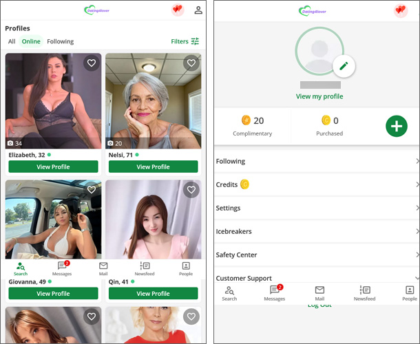 デーティングフォーラバー（dating4lover.com）
